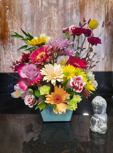 Bouquet en Espuma Floral – Flores del Sol Temuco